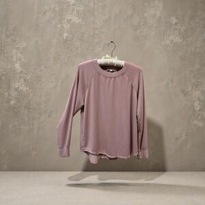 Workshop Republic Clothing Blush Long Sleeve Top